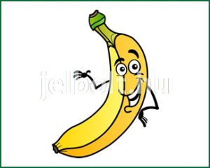Banán matrica + címke csomag 3. típus
