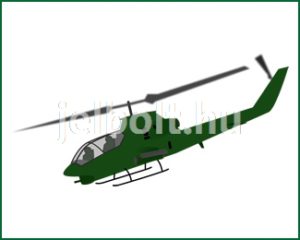 Helikopter matrica + címke csomag 1. típus