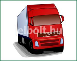 Kamion (teherautó) matrica + címke csomag 4. típus