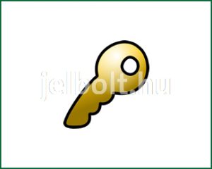 Kulcs matrica + címke csomag 3. típus