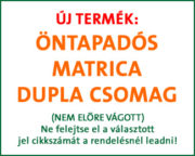 Csak öntapadós matrica dupla (vízálló)