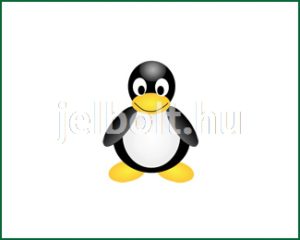Pingvin matrica + címke csomag 2. típus