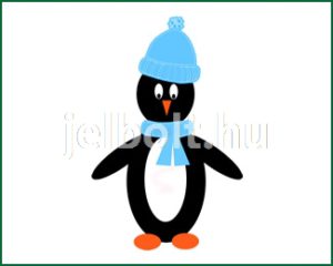 Pingvin matrica + címke csomag 5. típus