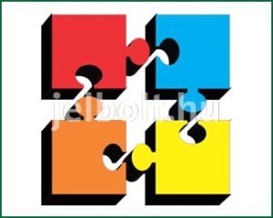 Puzzle (kirakós) matrica + címke csomag 1. típus