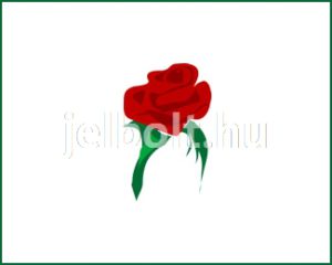 Rózsa matrica + címke csomag 1. típus